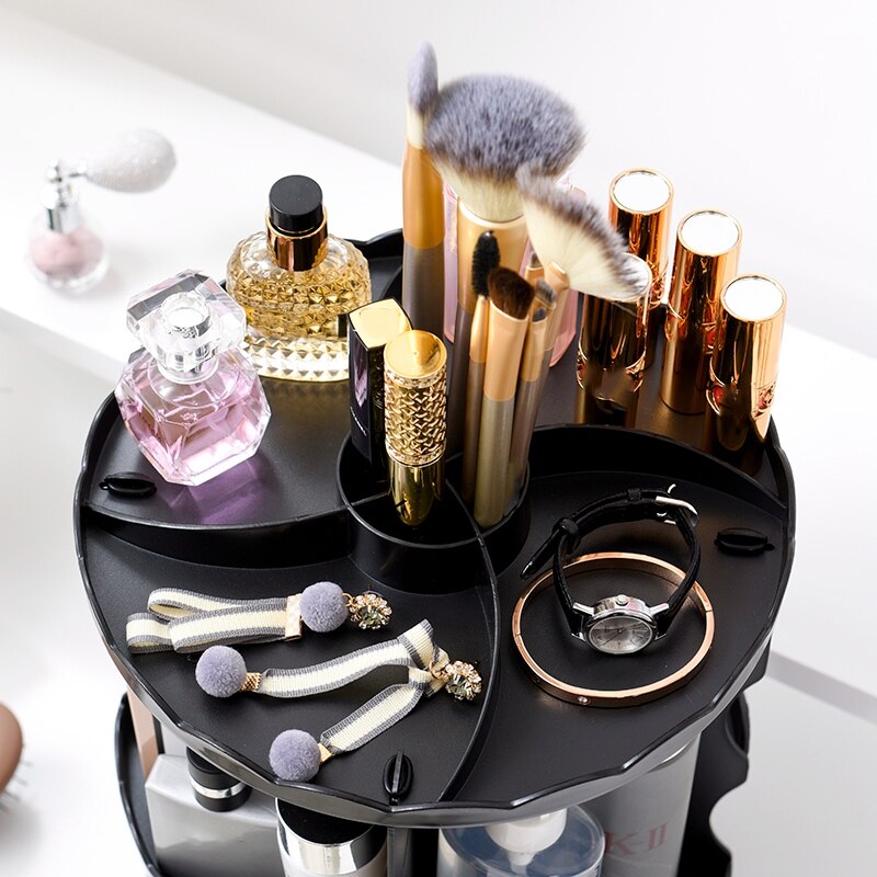 360° Rotating Makeup & Skincare Organizer