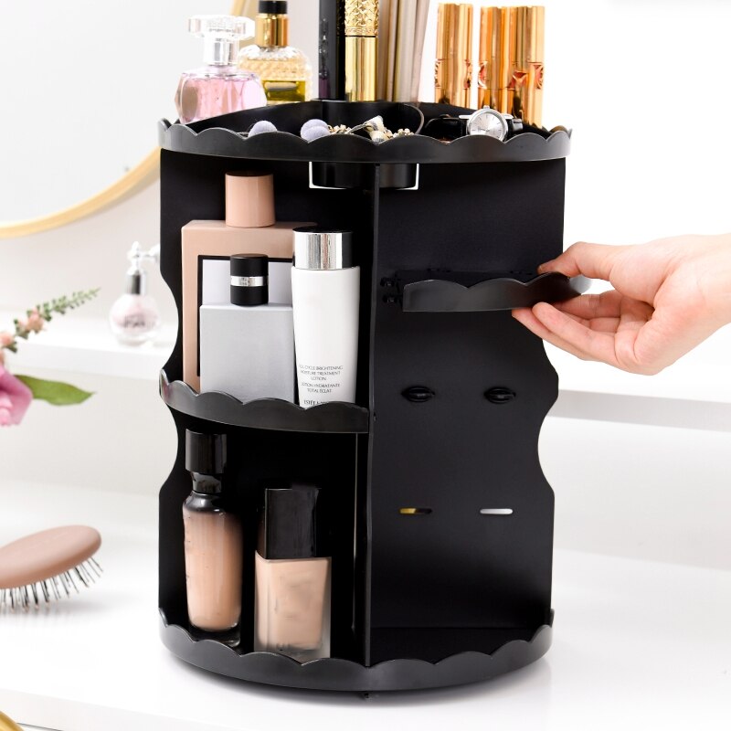 360° Rotating Makeup & Skincare Organizer