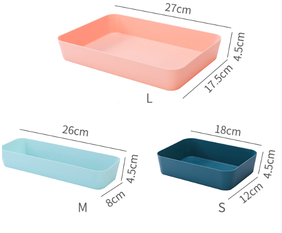 Stackable Drawer Organizer for Clothing & Closet Storage